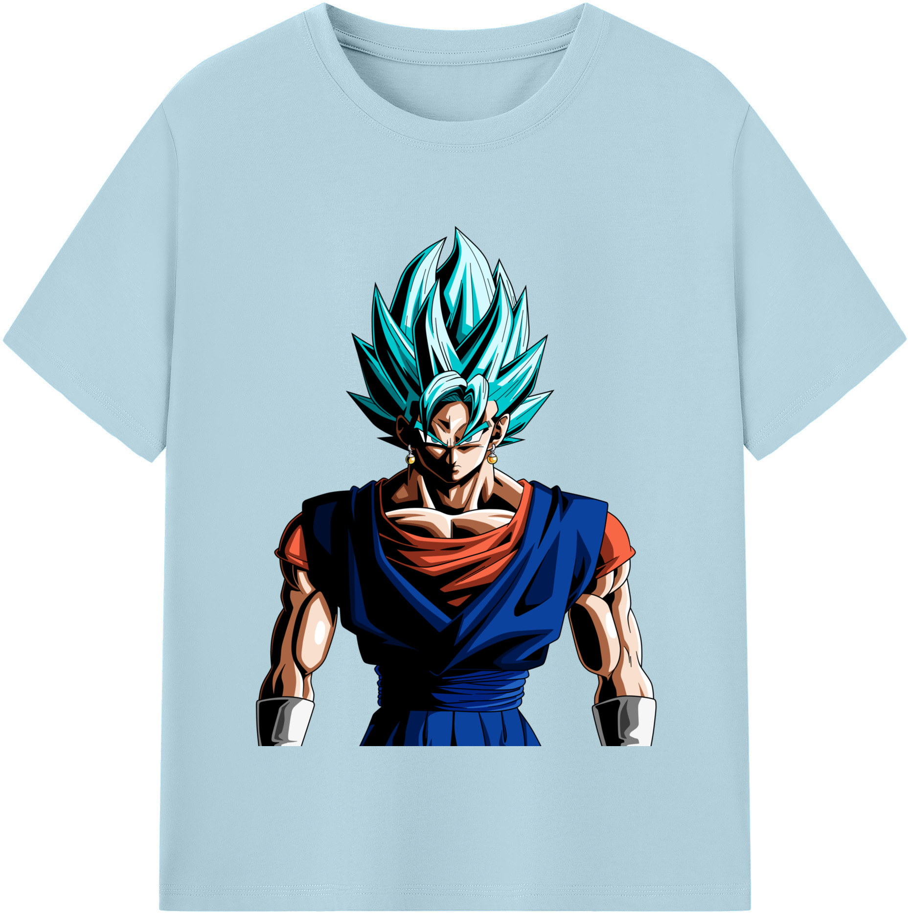 （画像用） ドラゴンボール ベジット DRAGON BALL Vegetto 綿100％半袖Tシャツ（フロントプリント）